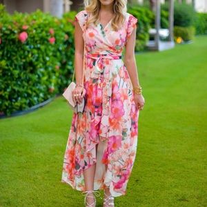 Eliza j high low dress